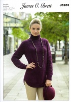 Knitting Pattern - James C Brett JB263 - DK - Sweater
